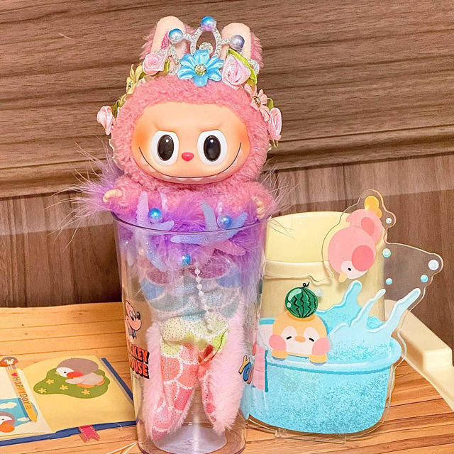 Picture of Mermaid - Custom Labubu Clothing Sets - Doll Not Included
