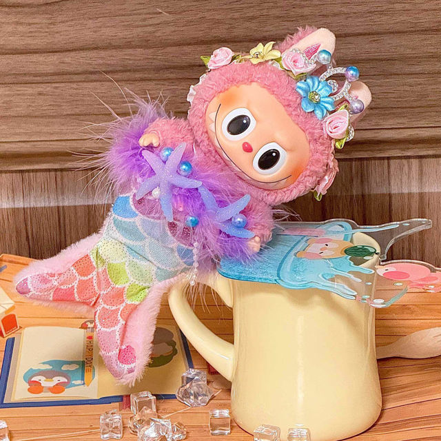 Picture of Mermaid - Custom Labubu Clothing Sets - Doll Not Included