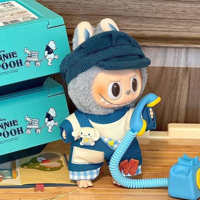 Picture of Little Navigator - Custom Labubu Clothing Sets for 17cm Height - Doll Not Included