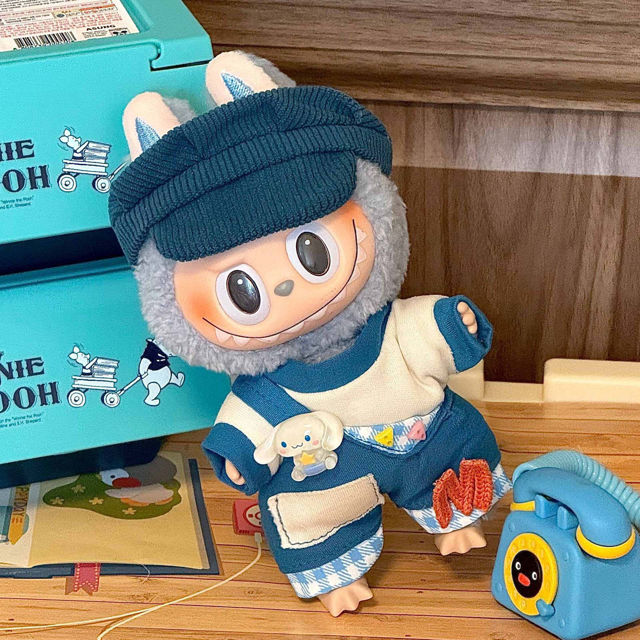 Picture of Little Navigator - Custom Labubu Clothing Sets for 17cm Height - Doll Not Included