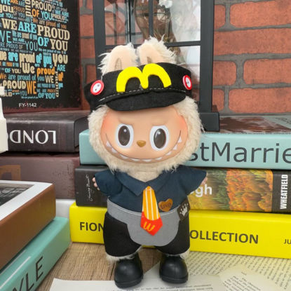 Picture of Custom Labubu Clothing Sets - Black M - Doll and Shoes Not Included