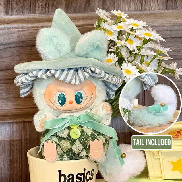 Picture of Grassland Elf - Custom Labubu Clothing Sets - Doll Not Included