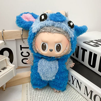 Picture of Custom Labubu Clothing Sets - Blue Alien Dog - Doll and Shoes Not Included