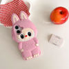 Picture of Cartoon Labubu iPhone Case - Soft Silicone Back Cover - Kawaii Cute Style for iPhone - Fun Character Gift