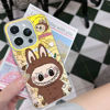 Picture of Cartoon Labubu Phone Case - Kawaii Cute Gradient Style for iPhone - Fun Character Gift