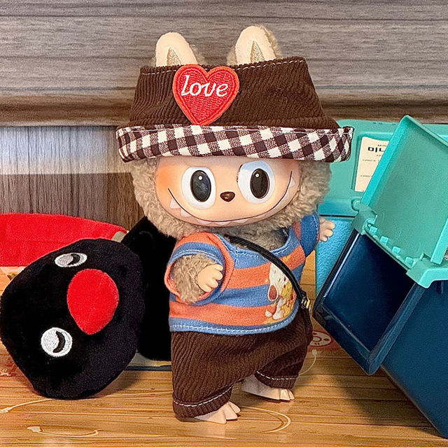 Picture of Custom Labubu Clothing Sets - Plaid Corduroy Set - Doll Not Included