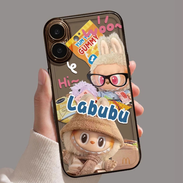 Picture of Cartoon Labubu Phone Case - Kawaii Cute Style for iPhone and Galaxy - Fun Character Gift