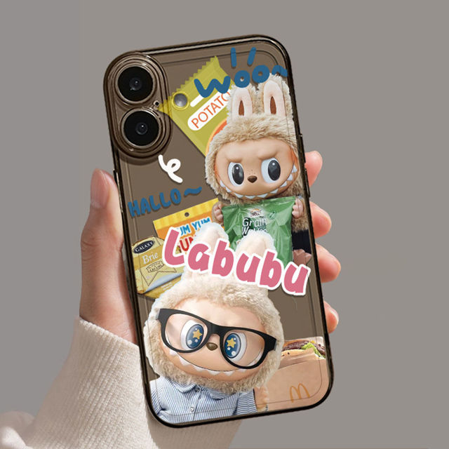 Picture of Cartoon Labubu Phone Case - Kawaii Cute Style for iPhone and Galaxy - Fun Character Gift