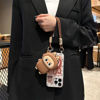 Picture of Cartoon Labubu Phone Case - Kawaii Cute Style for iPhone - Wrist strap, Shoulder Strap and Mini Bag Free Combination - Fun Character Gift