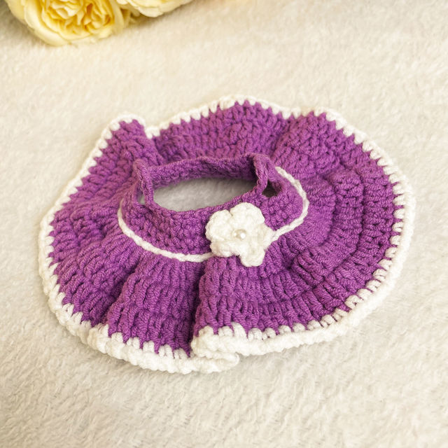 Picture of Handmade Purple Skirt Knitted Set - Custom Labubu Clothing Sets - Doll Not Included