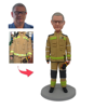 Picture of Custom Bobbleheads: Fireman | Personalized Bobbleheads for the Special Someone as a Unique Gift Idea