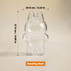 Picture of Labubu Transparent Protective Cover - Clear Acrylic Shell for Seated and Standing Plush Figures