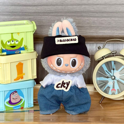 Picture of Custom Gen 1 & 2 Labubu Clothing Sets - Casual Wear - Clothes Only for 17cm Labubu Plush Doll - Doll and Shoes Not Included