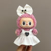 Picture of Custom Gen 1 & 2 Labubu Clothing Sets - White Skirt - Clothes Only for 17cm Labubu Plush Doll - Doll and Shoes Not Included