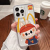 Picture of McDonald's Labubu Phone Case  - Kawaii Cute Style for iPhone - Fun Character Gift