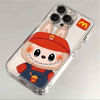 Picture of McDonald's Labubu Phone Case  - Kawaii Cute Style for iPhone - Fun Character Gift