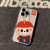 Picture of McDonald's Labubu Phone Case  - Kawaii Cute Style for iPhone - Fun Character Gift