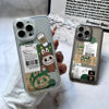Picture of Starbucks Labubu Phone Case  - Kawaii Cute Style for iPhone - Fun Character Gift