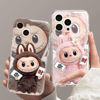 Picture of Cartoon Labubu Phone Case - Pink and Brown Style for iPhone - Fun Character Gift