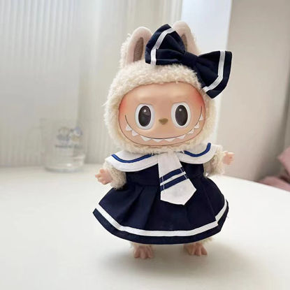 Picture of College Skirt Set - Labubu Clothing Set - Doll and Shoes Not Included