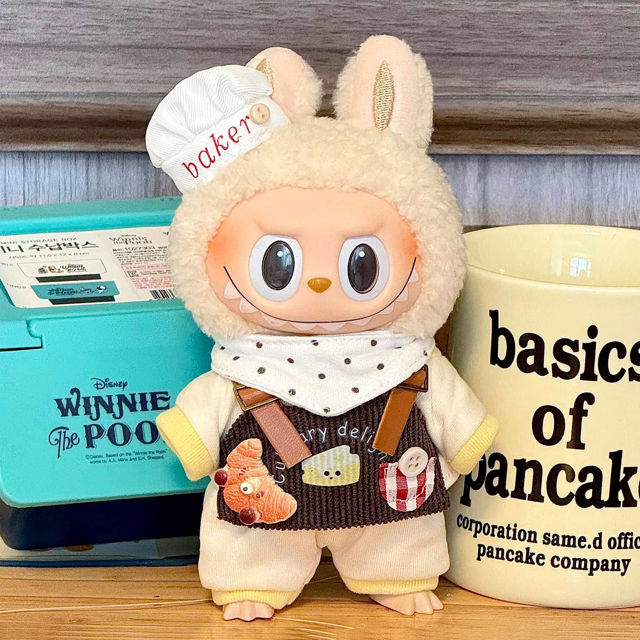 Picture of The Baker - Custom Labubu Clothing Set - Doll Not Included