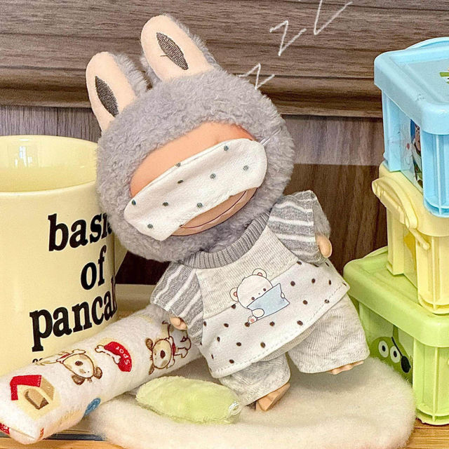 Picture of Cozy Pajama Set - Custom Labubu Clothing Set - Doll Not Included