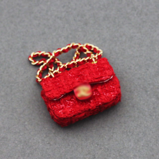 Picture of Labubu Mini Bag - Chanel-Inspired Accessory for Labubu Figures