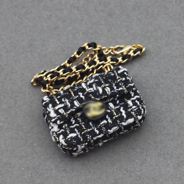 Picture of Labubu Mini Bag - Chanel-Inspired Accessory for Labubu Figures