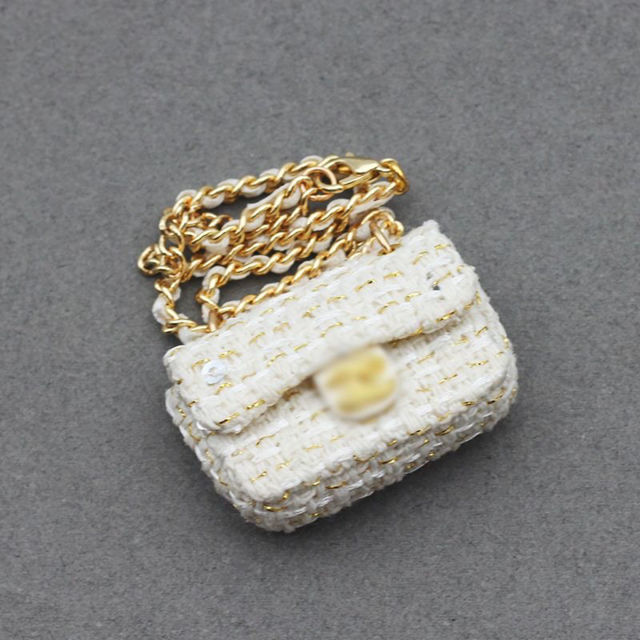 Picture of Labubu Mini Bag - Chanel-Inspired Accessory for Labubu Figures