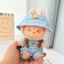 Picture of Gucci Style Blue Suit - Labubu Clothing Set - Doll and Shoes Not Included