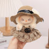 Picture of Gucci Style Brown Princess Dress - Labubu Clothing Set - Doll and Shoes Not Included