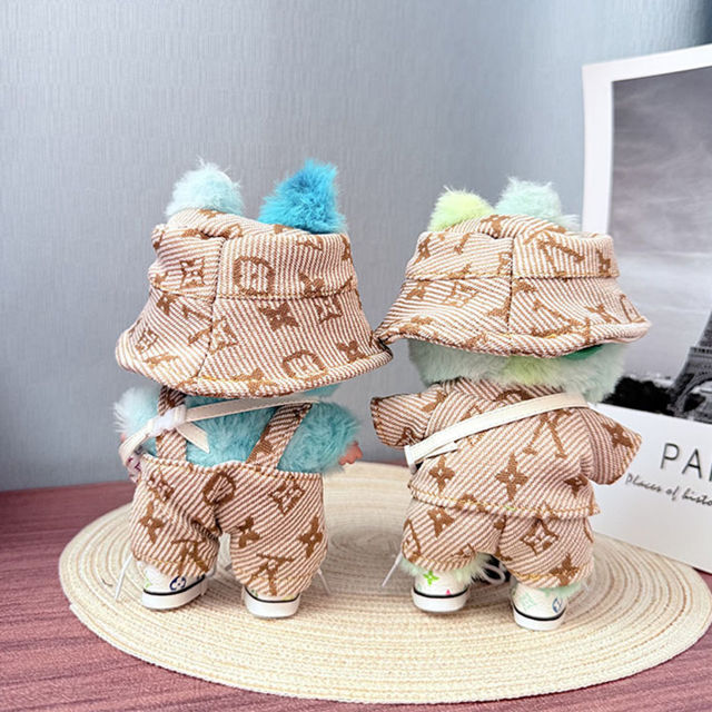 Picture of Custom Labubu Clothing Sets - Beige L.V. Style set - Doll Not Included
