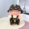 Picture of Custom Labubu Clothing Sets - Black Overall L.V. Style set - Doll Not Included