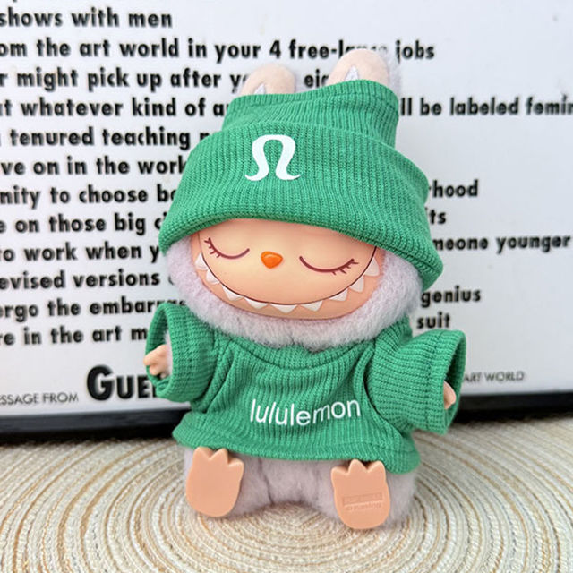 Picture of Custom Labubu Clothing Sets - Green Lululemon Style - Doll Not Included