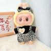 Picture of CHANEL Style Houndstooth Suspender Set - Labubu Clothing Set - Doll and Shoes Not Included