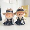 Picture of Custom Labubu Clothing Sets - Black Chanel Style Hat and Skirt Set - Doll & Shoes Not Included