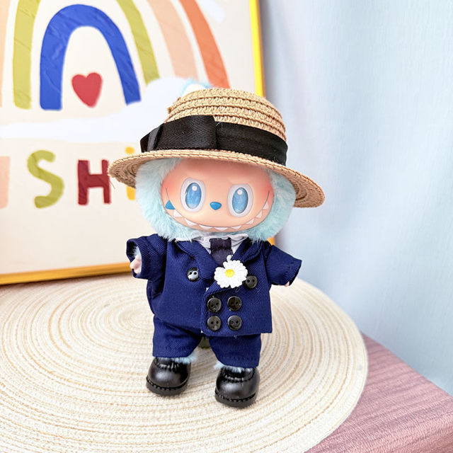 Picture of GD Blue Suit - Custom Labubu Clothing Sets  - Doll Not Included