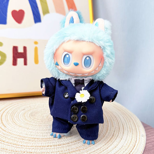 Picture of GD Blue Suit - Custom Labubu Clothing Sets  - Doll Not Included