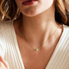 Picture of Custom Heart Shaped Birthstone Necklace - Personalized Necklace for Mother's Day