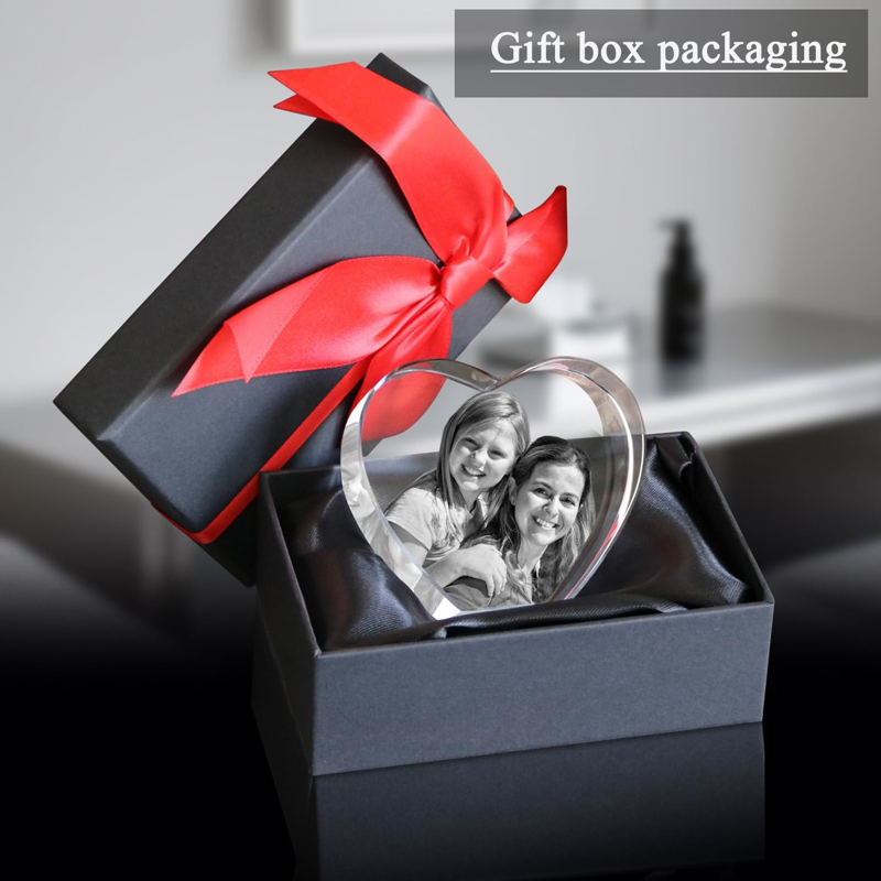 Picture of Custom Photo 3D Laser Crystal Rounded Corner Portrait