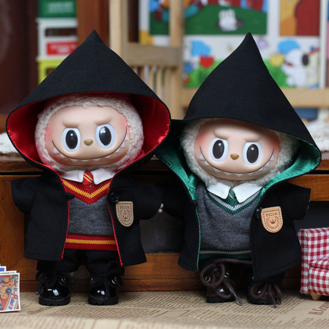 Picture of Hogwarts scaled-down school uniform series - labubu exclusive standing and sitting sizes - Labubu Clothing Set - Doll and Shoes Not Included