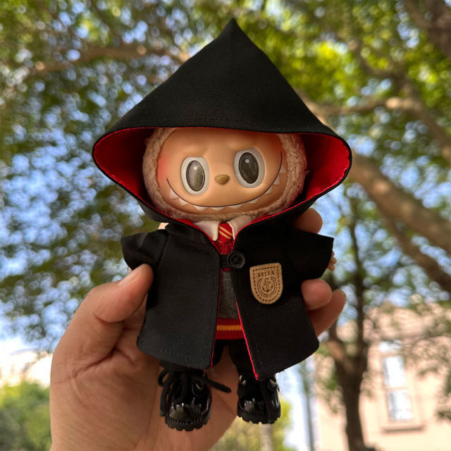 Picture of Hogwarts scaled-down school uniform series - labubu exclusive standing and sitting sizes - Labubu Clothing Set - Doll and Shoes Not Included