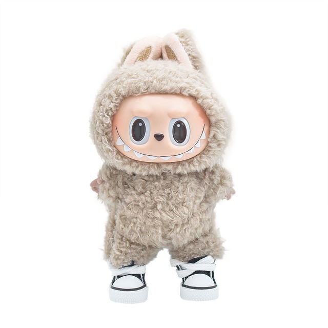 Picture of 17cm Labubu Canvas Shoes - Labubu Doll Accessory - Doll Shoes