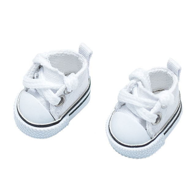 Picture of 17cm Labubu Canvas Shoes - Labubu Doll Accessory - Doll Shoes