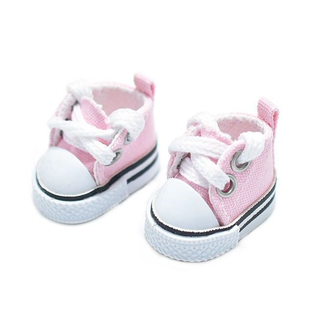 Picture of 17cm Labubu Canvas Shoes - Labubu Doll Accessory - Doll Shoes