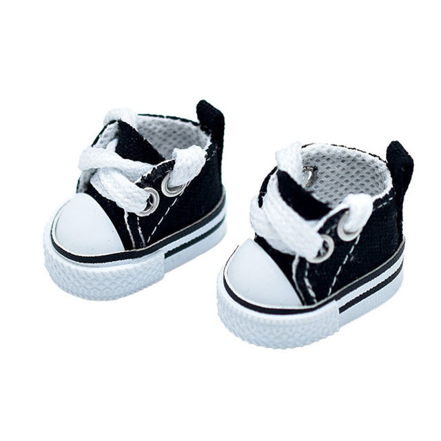 Picture of 17cm Labubu Canvas Shoes - Labubu Doll Accessory - Doll Shoes