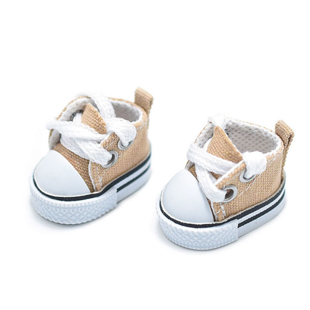 Picture of 17cm Labubu Canvas Shoes - Labubu Doll Accessory - Doll Shoes