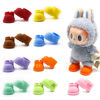Picture of 17cm Labubu Soft Silicone Rain Shoes - Labubu Doll Accessory - Doll Shoes
