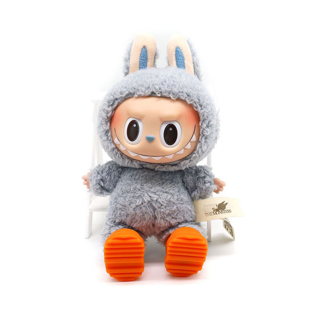 Picture of 17cm Labubu Soft Silicone Rain Shoes - Labubu Doll Accessory - Doll Shoes