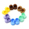Picture of 17cm Labubu Soft Silicone Rain Shoes - Labubu Doll Accessory - Doll Shoes